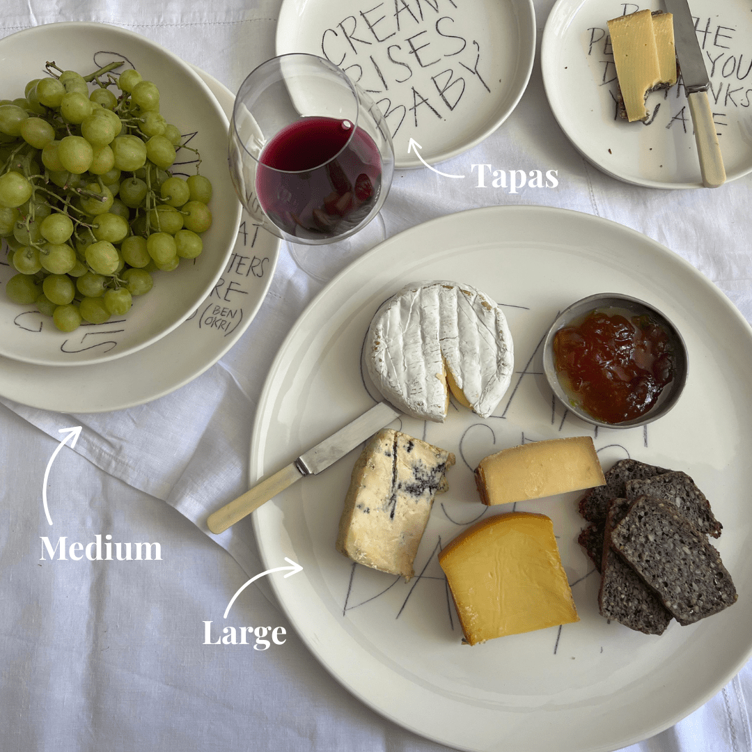 The Detailsmith Personalised Handwritten Ceramic Plate