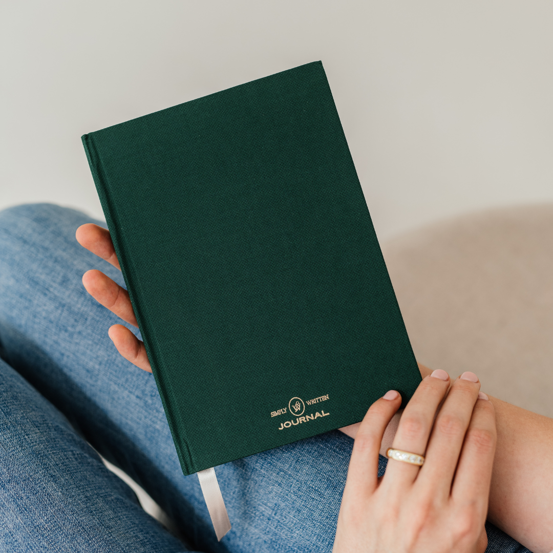 Simply Written Lined Daily Journal