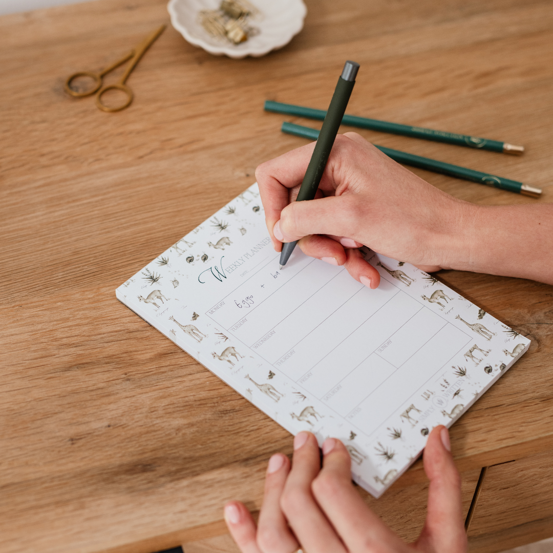Simply Written Weekly Planner
