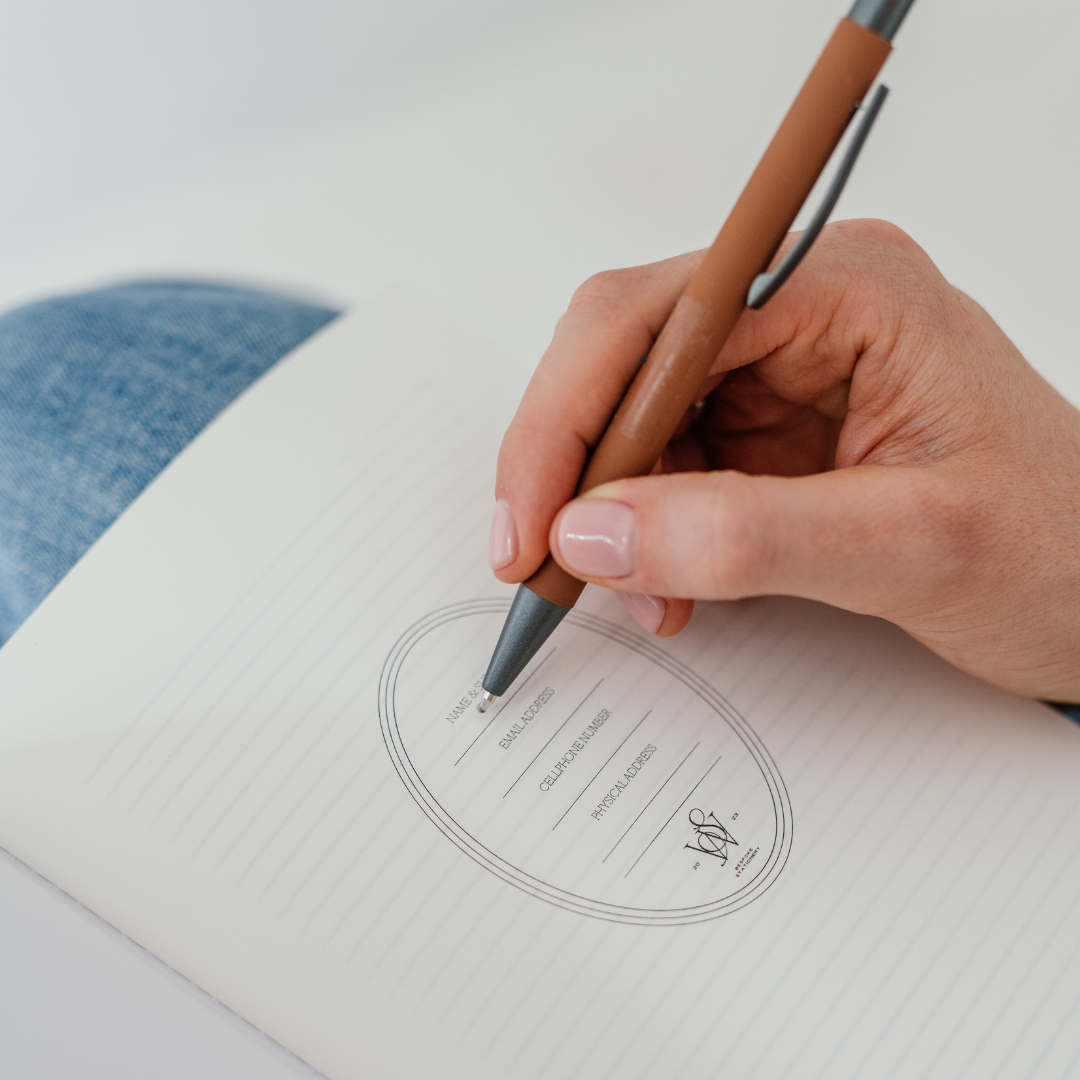 Simply Written Softcover Notebook