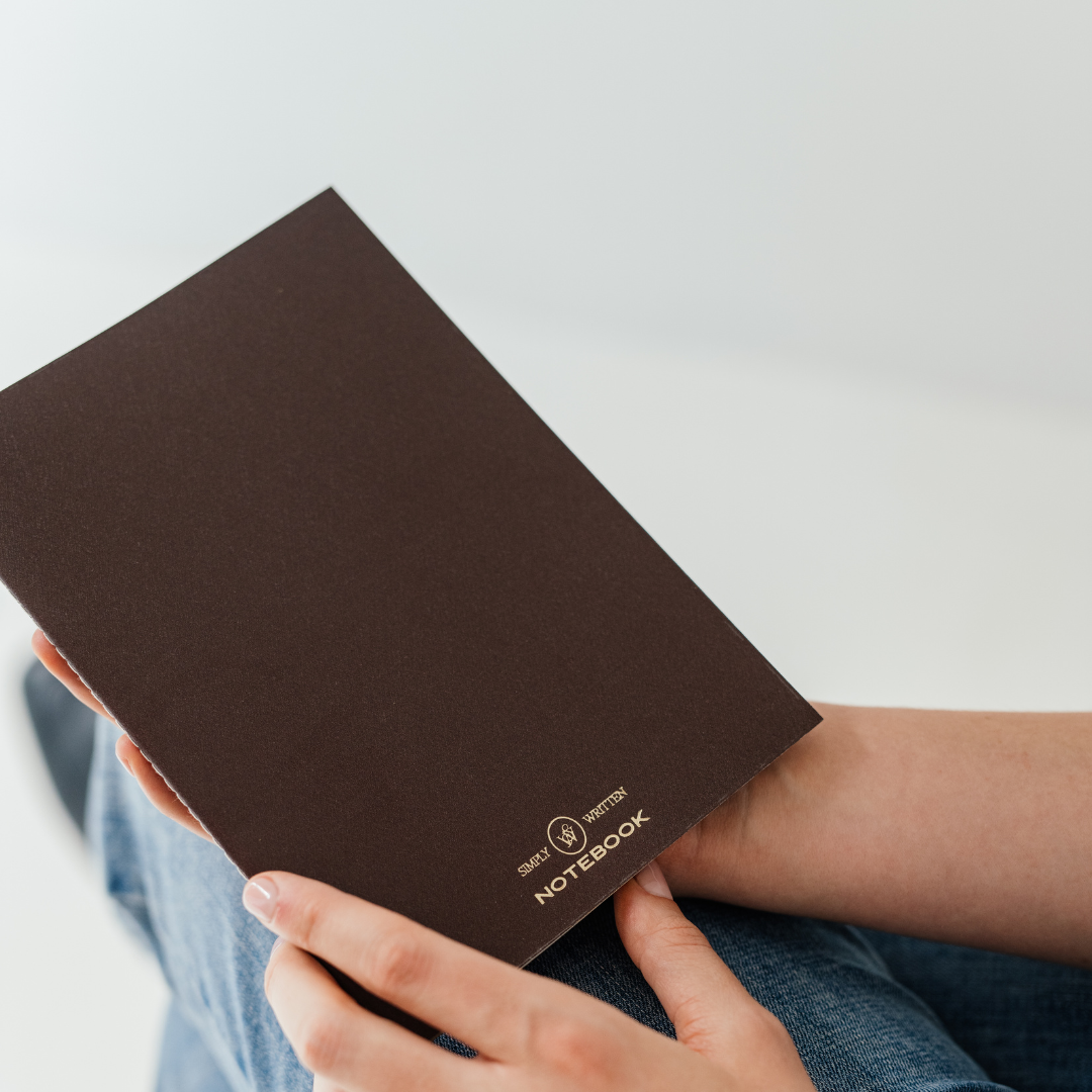 Simply Written Softcover Notebook Oak