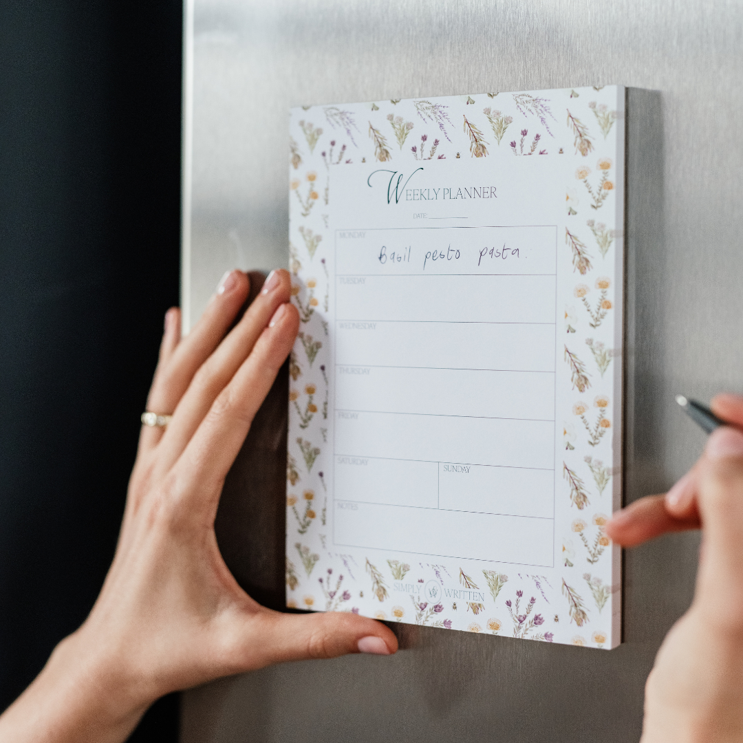 Simply Written Weekly Planner
