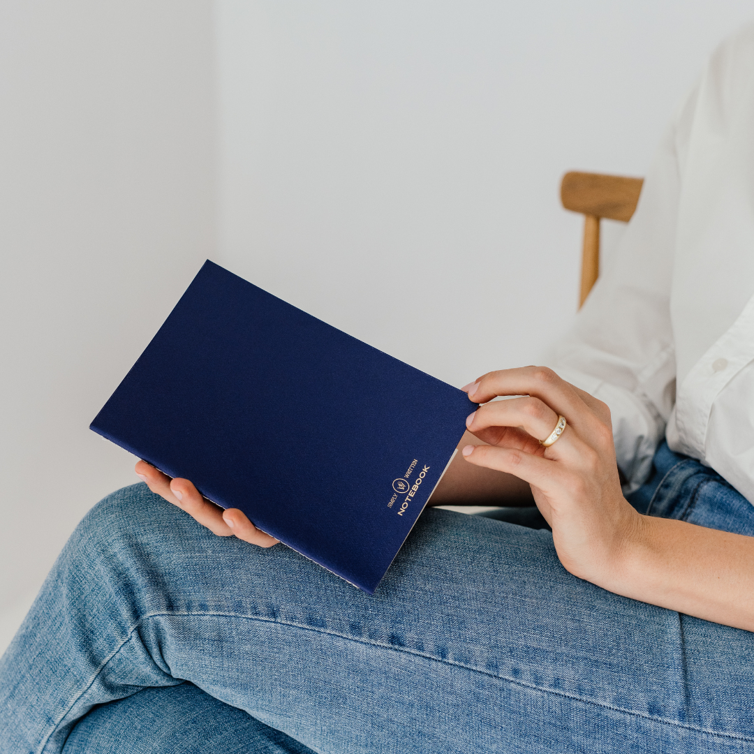 Simply Written Softcover Notebook Violet