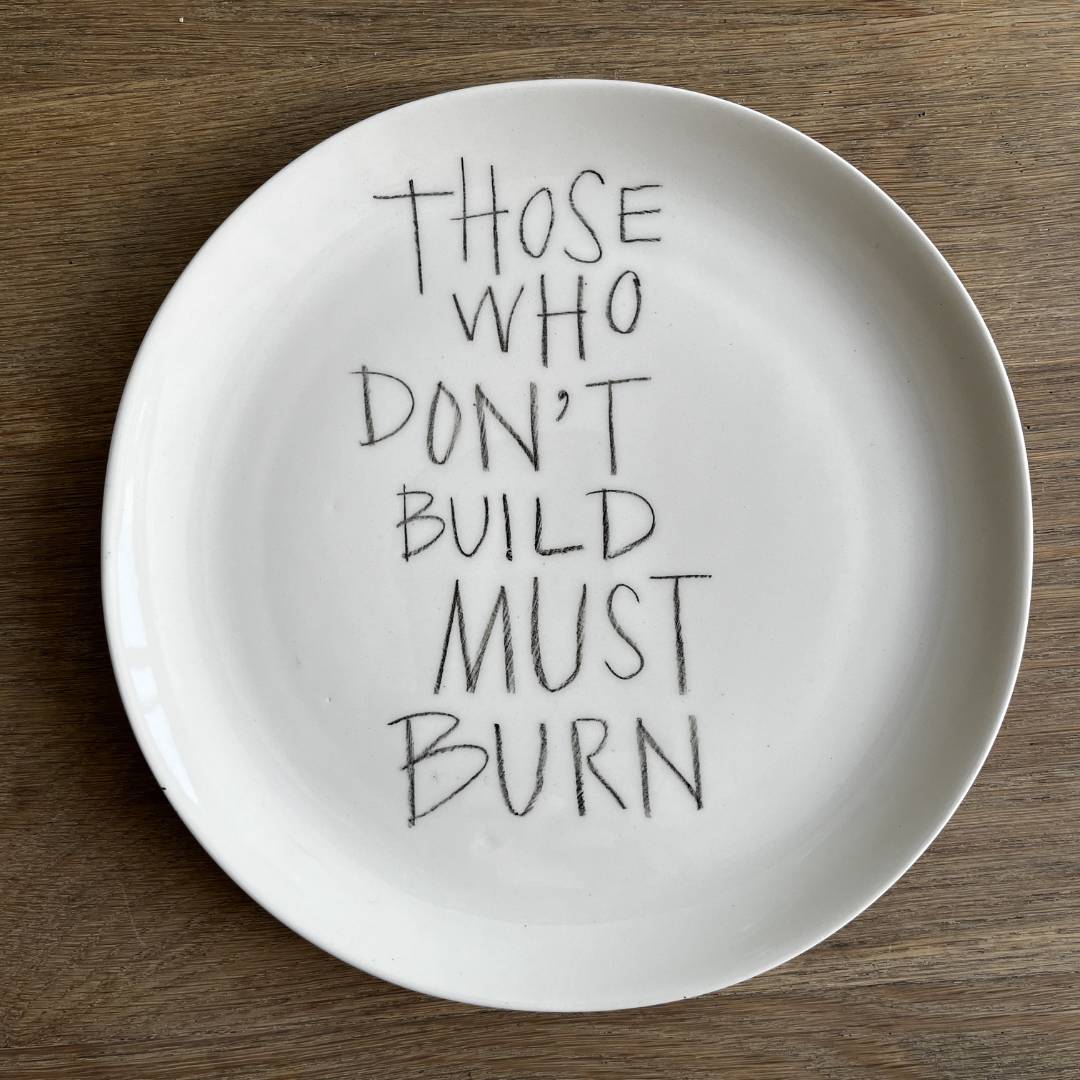 The Detailsmith Medium Handwritten Ceramic Plate Collection ED 1 Build