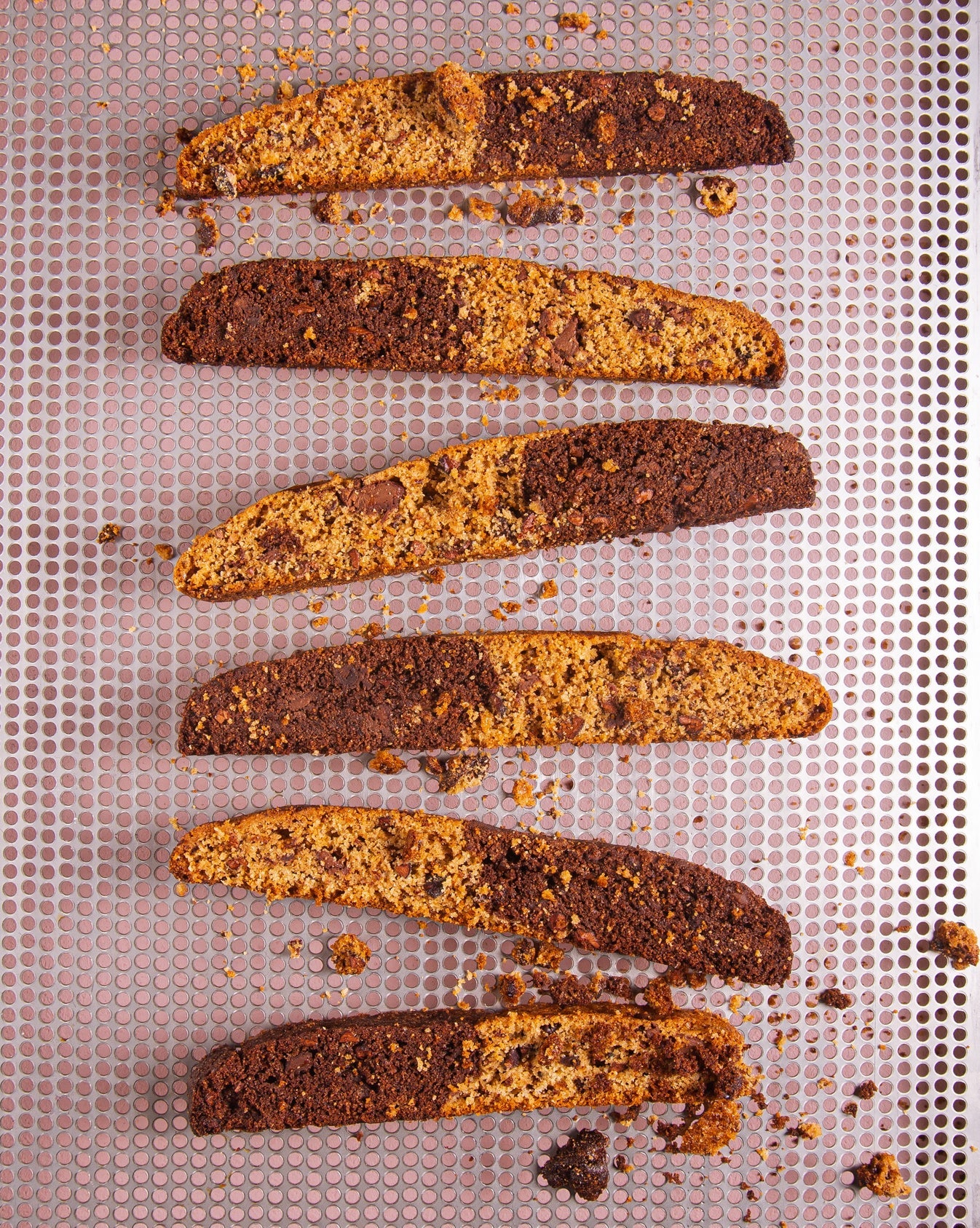 Mondvol Soet Four Kinds of Chocolate & Coffee Biscotti Gift Tube