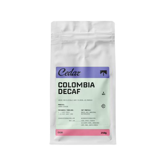 Cedar Colombia Decaf Coffee