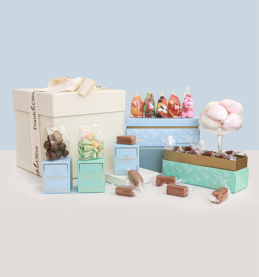 Frank & Olive Summertime Sweetness Deluxe Gift Box Mint & Blue