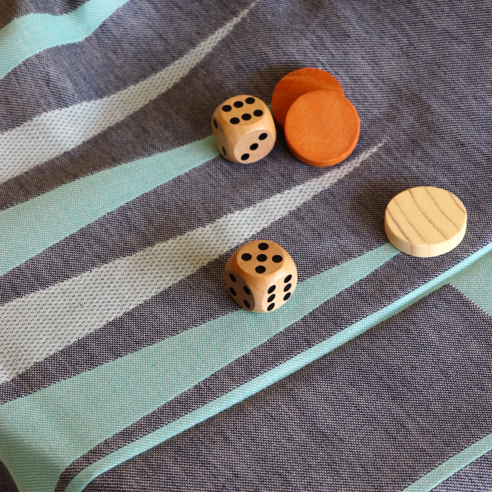 Speel Backgammon Towel Mat Set