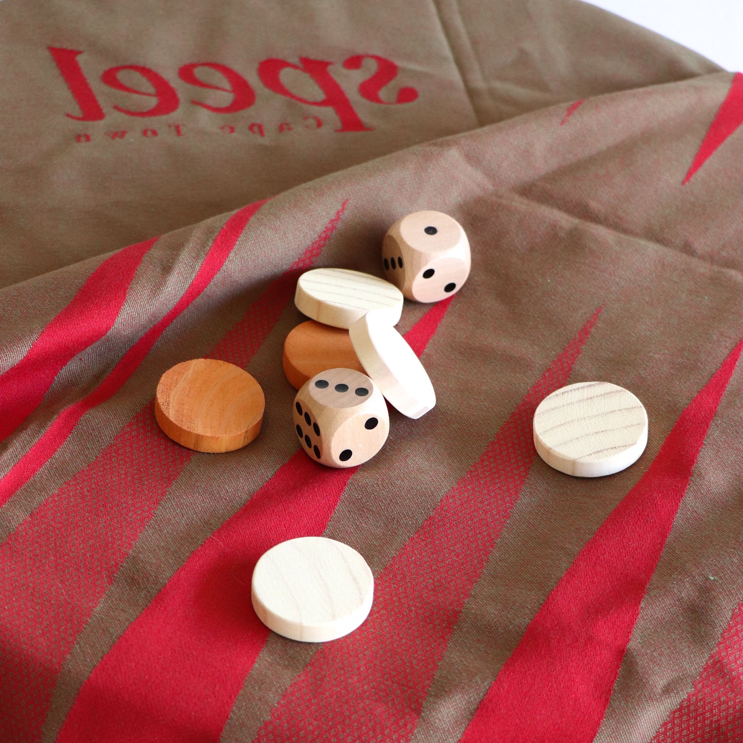 Speel Backgammon Towel Mat Set