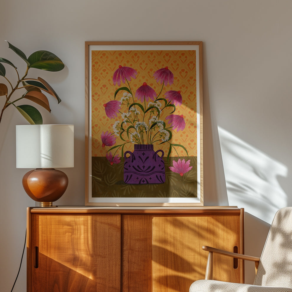 Austen Gordon Studio Afternoon Delight – Limited Edition Fine Art Print A3 Float framed in kiaat