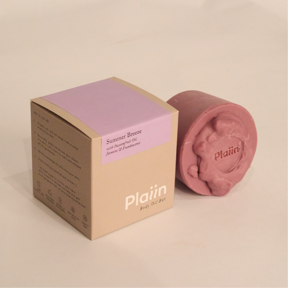 Plaiin Natural Body Oil Bar Gift Set